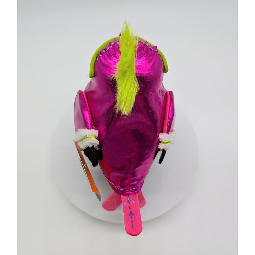 Target Halloween Hyde And Eek! 2024 GLITTERS Fabric Bird Featherly Friends Pink - Picture 4 of 7